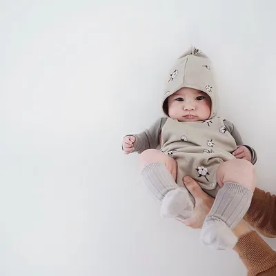Grey overalls hat