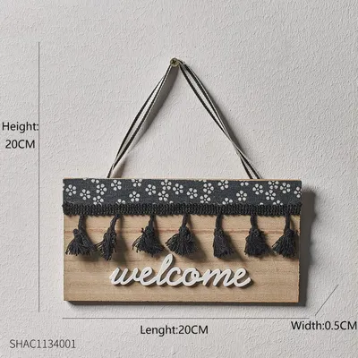 Wooden door ornaments