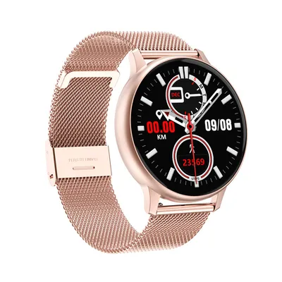 Smart watch 1.2 inch true round screen touch monitoring