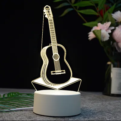 Acrylic night light usb charging