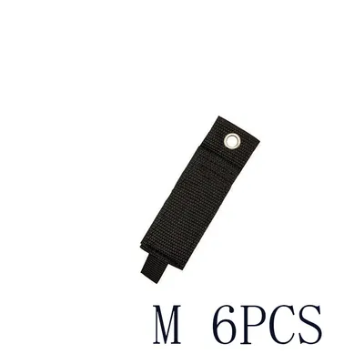 6PCS Black