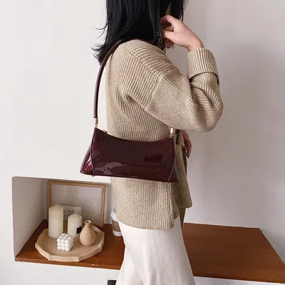 Baguette underarm shoulder bag
