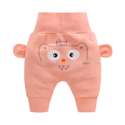Big pp baby high waist belly protection pants