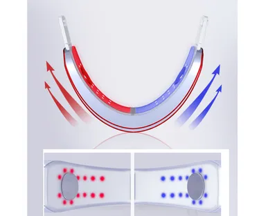 The same lazy instrument for firming cheeks