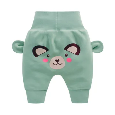 Big pp baby high waist belly protection pants