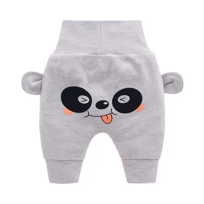 Big pp baby high waist belly protection pants