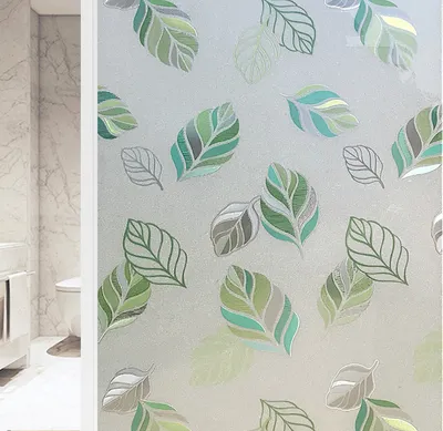 غطاء نافذة زجاج ملون مقاوم للماء ملصق نافذة من رقائق معدنية