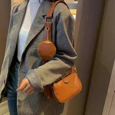 One-shoulder armpit bag