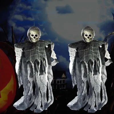 Hanging ghost pendant decoration props