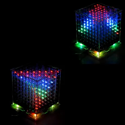 Colorful light cube