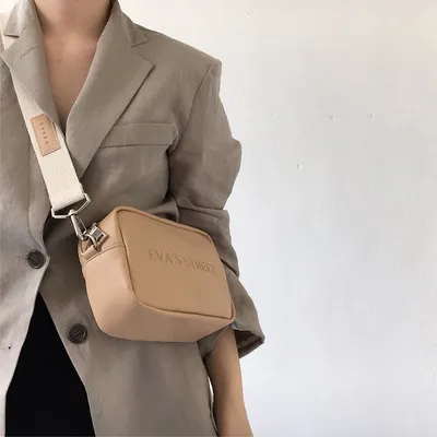 All-match wide shoulder shoulder bag