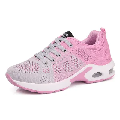 Air cushion woven shoes