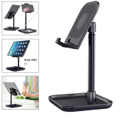Lazy desktop phone holder