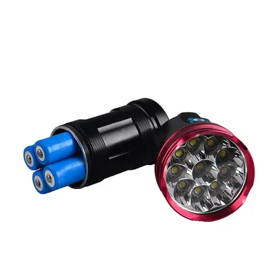 10 lamp beads strong light flashlight