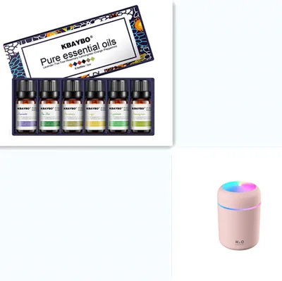 Home Car Charging Colorful Air Humidifier Usb Water Replenishment