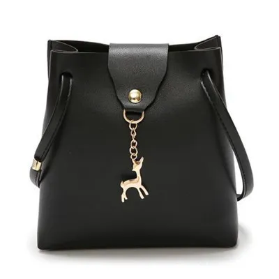 Summer new style pu female bag bucket