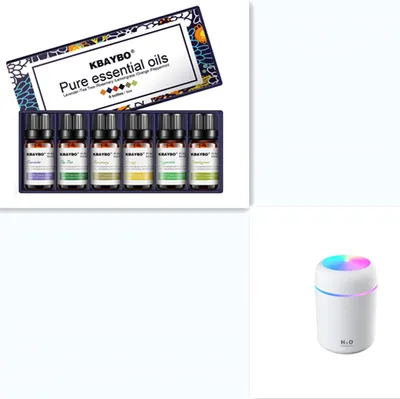 Home Car Charging Colorful Air Humidifier Usb Water Replenishment