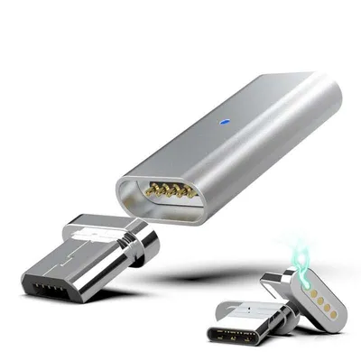 Three-in-one magnetic adapter