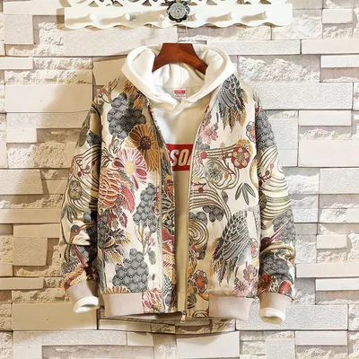 Hong Kong style embroidered coat