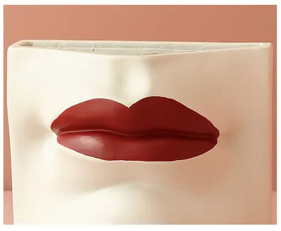مزهرية من الراتنج على شكل زهرة فايفسنس