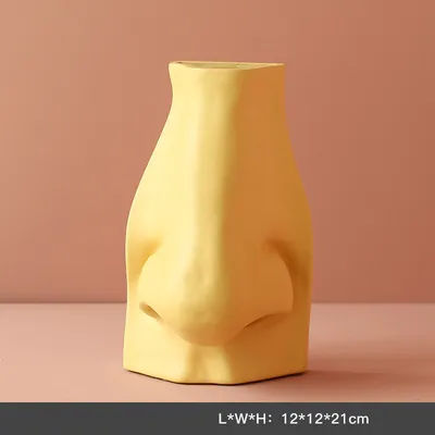 مزهرية من الراتنج على شكل زهرة فايفسنس