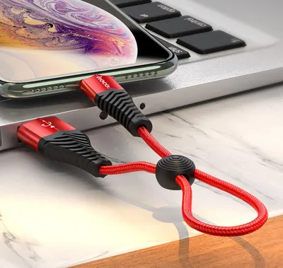 Compatible with Apple , Nylon braided fast charging data cable