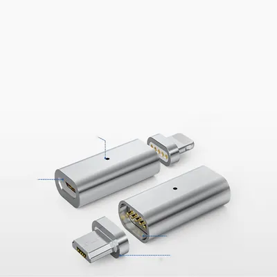 Three-in-one magnetic adapter