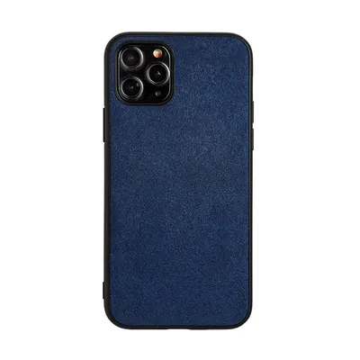 Turn over fur mobile phone case