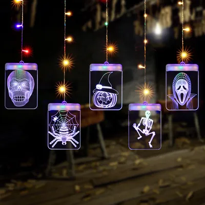 زينة هالوين، مصباح LED على شكل جليد