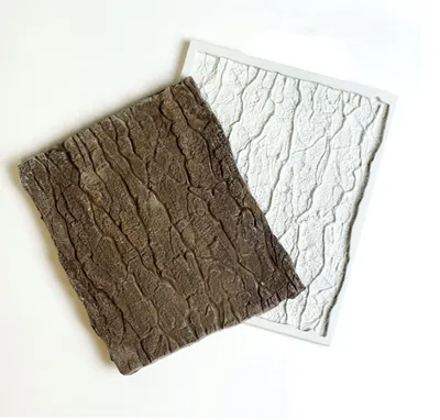 Sugar cake silica gel mold bark dry Perth decoration mousse chocolate baking tool