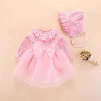 Spring and autumn clothes baby dress