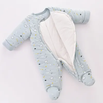 Baby thick cotton romper