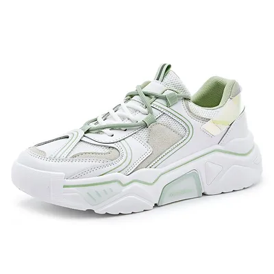 Leather panel daddy shoes