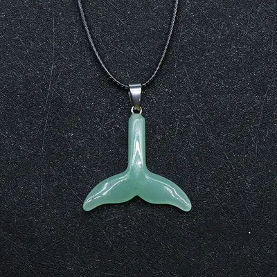 Crystal Fishtail Necklace Women Fashion