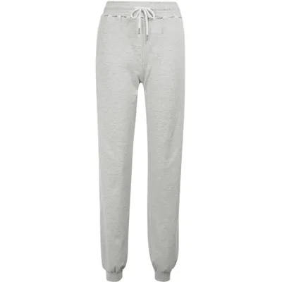 Elastic webbing printed sports pants