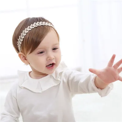 رباط شعر ذهبي جديد