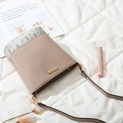 Fashion printed shoulder bag