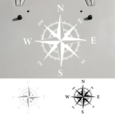 Car-Sticker Compass Decal Truck