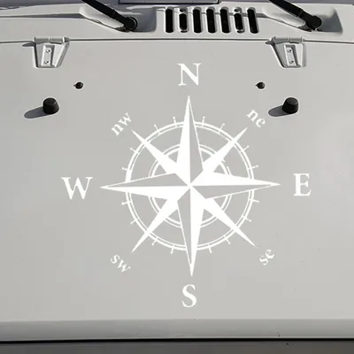 Car-Sticker Compass Decal Truck