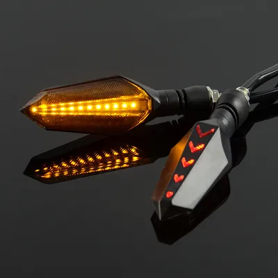 LED daytime running light motorcycle turn signal