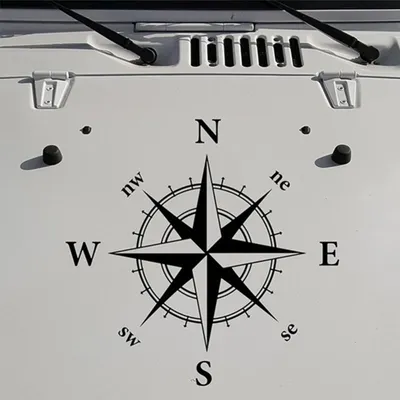 Car-Sticker Compass Decal Truck