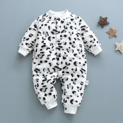 White leopard print