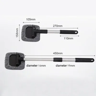 Automobile Front Windshield Inner Glass Defogging Brush
