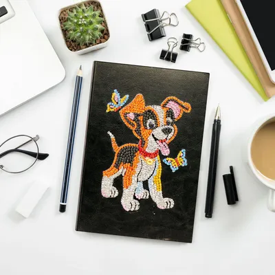 Diamond painting notebook