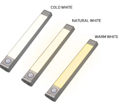 مصباح LED لاسلكي بمستشعر حركة
