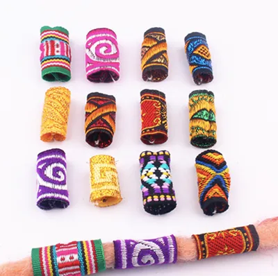 10 Pcs / Lot colorful mix fabric hair braid