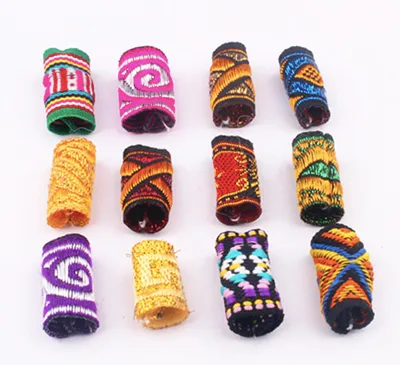10 Pcs / Lot colorful mix fabric hair braid