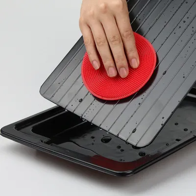 Quick Defrost Tray with Drip Tray