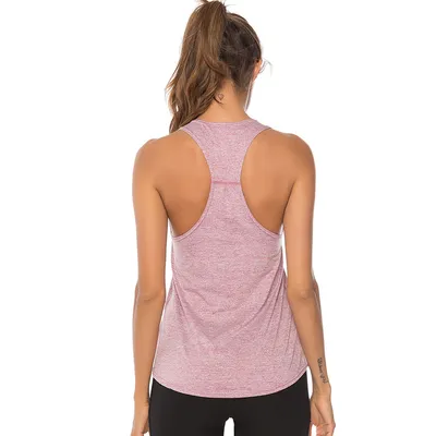 Summer Hot Women Sport Gym Back Race Vest