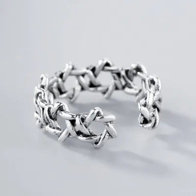 Silver ring Creative gifts for women